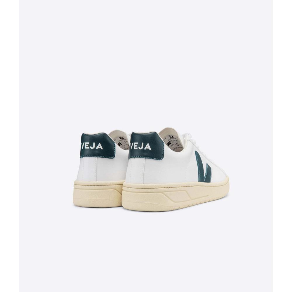 Veja URCA CWL Men's Sneakers White/Green | NZ 316OKI